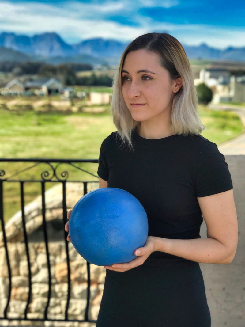 Portrait of Mieke Dreyer, physiotherapist in Stellenbosch